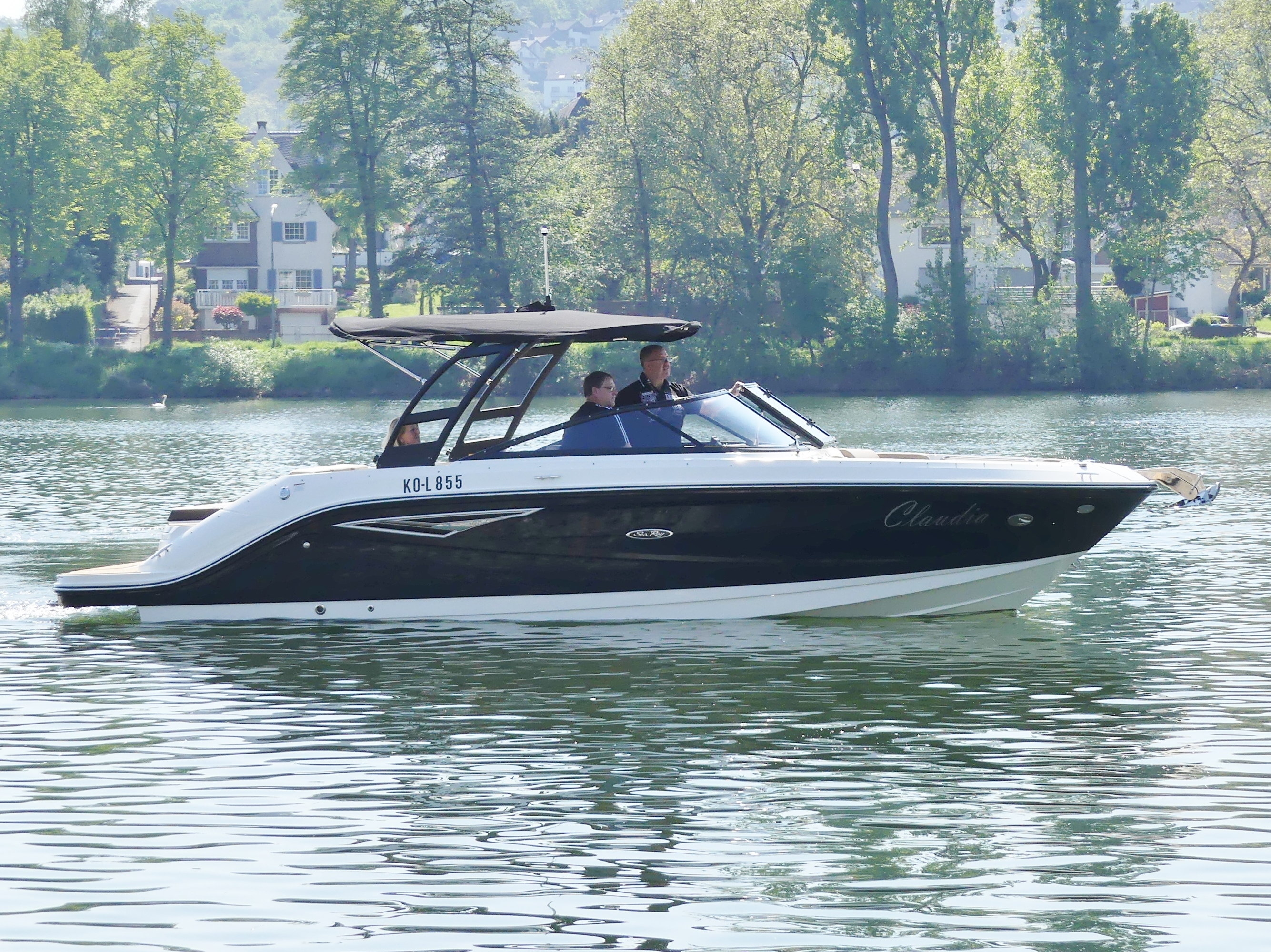 Einweisungsfahrt Sea Ray 250 SLXE