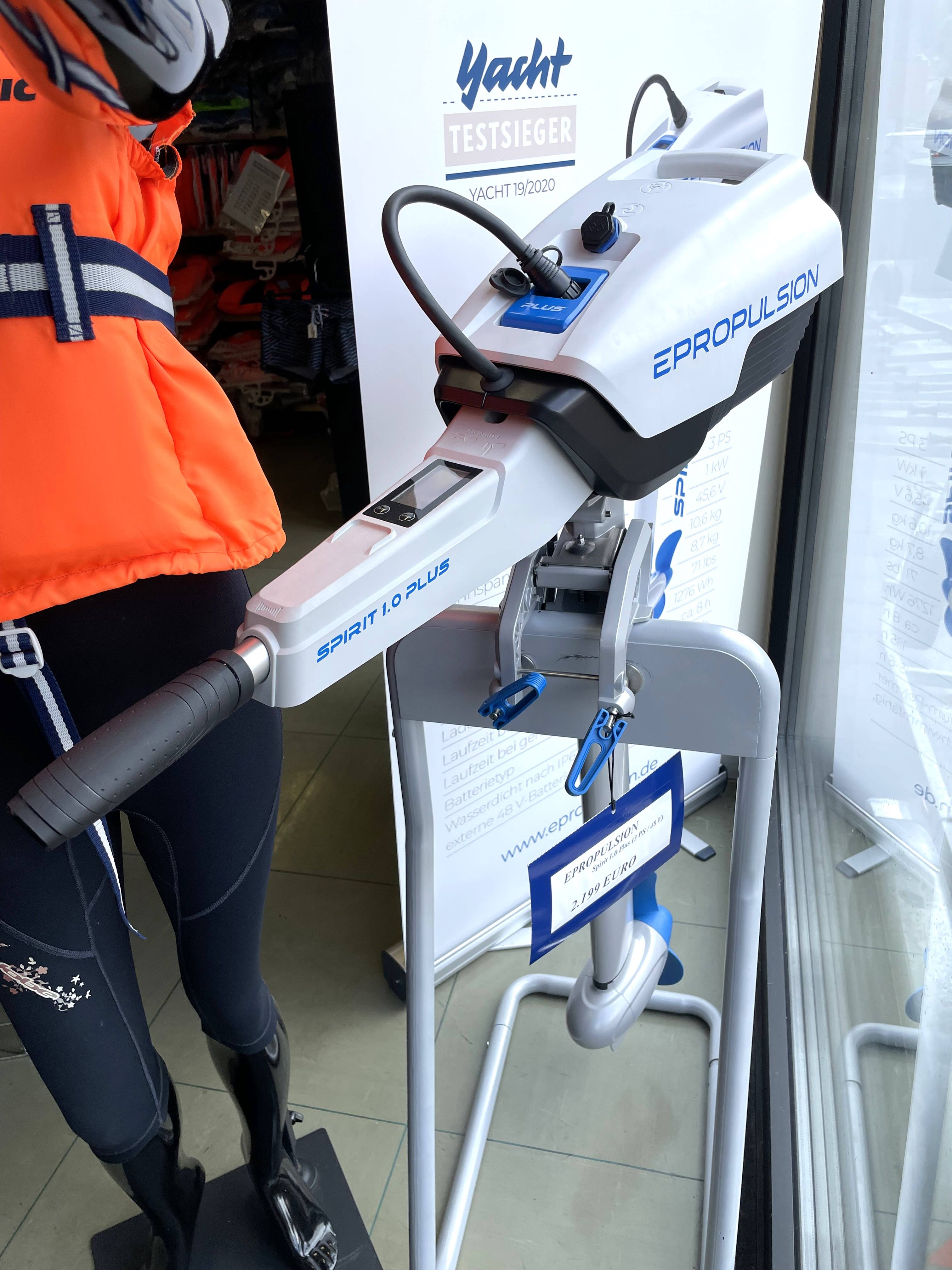 Epropulsion Außenborder Elektro