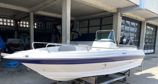 Olympic 460 CC mit Mercury F60 Neuwertig! 1 Betriebsstunde
